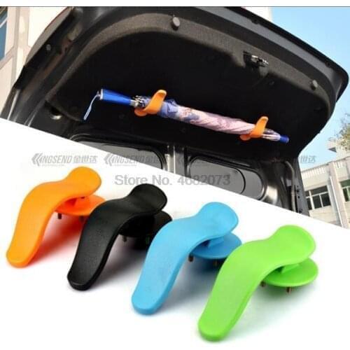 By DHL 20pairs Universal Car Trunk Mounting Bracket Umbrella Holder Clip Hook Interior Fashion Multifunctional Fastener