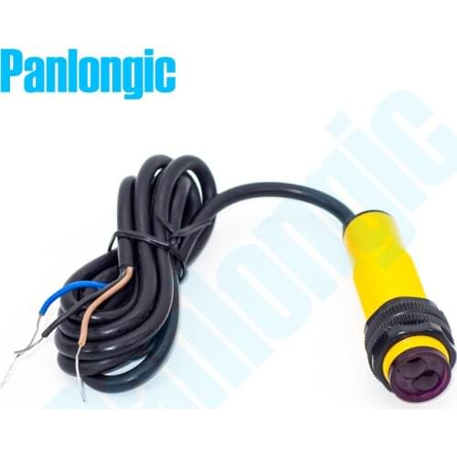 M18 E3F-DS50P2 Diffuse Reflection Type IR Infrared Switch Adjustable 50cm Sensor DC 6-36V PNP NC Photoelectric Sensor Switch