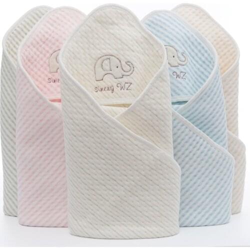 Hydrophilic Cloths For Babies Accessories Newborn Cocoon Swaddling Cotton Baby Blankets For Newborns Baby Swaddle Wrap