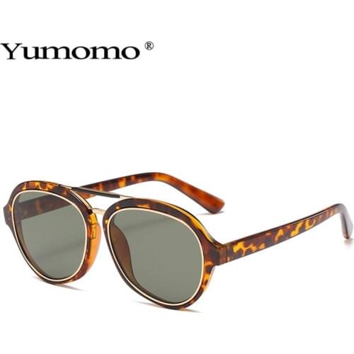 2020 Round Sunglasses Women Brand Designer Mirror Retro Sun Glasses Women Luxury Vintage Sunglasses Female Black Oculos