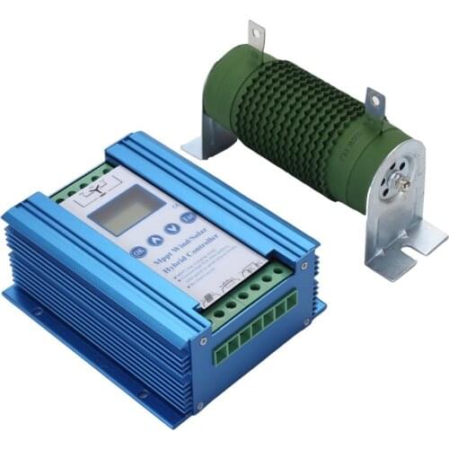 MPPT wind solar hybrid system charge controller w12v24v wind turbine wind generator charge controller 500w 800w 1000w 1400w