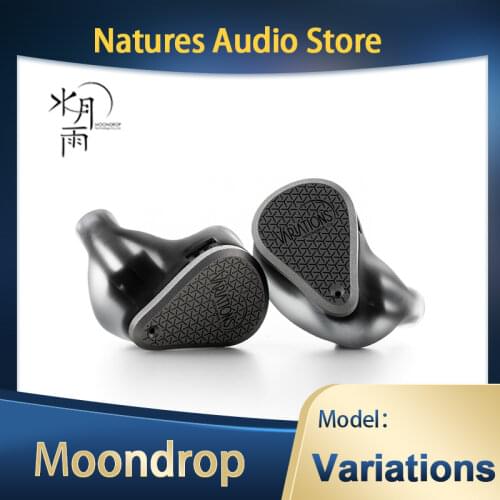 MoonDrop Variations 2EST+2BA+DD HIFI in-ear monitor DJ headphone 3-in-1 IEM with detachable cable