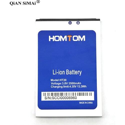New High Quality HT20 3500mAh battery For Homtom HT20 Pro HT20 phone