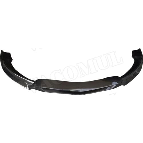 For CLA Class Carbon Fiber Front Lip Spoiler For Mercedes Benz W117 CLA180 CLA200 CLA250 CLA45 AMG R1 Style Bumper Chin Guard