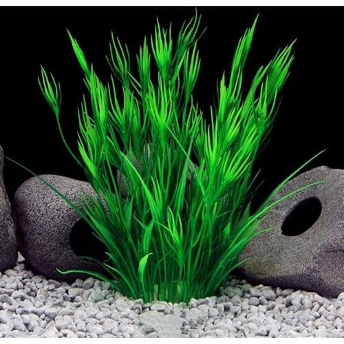 1pcs Simulation Artificial Plants Aquarium Fish Tank Decor Water Weeds Ornament Plant Aquarium Plastic Plant Decoration
