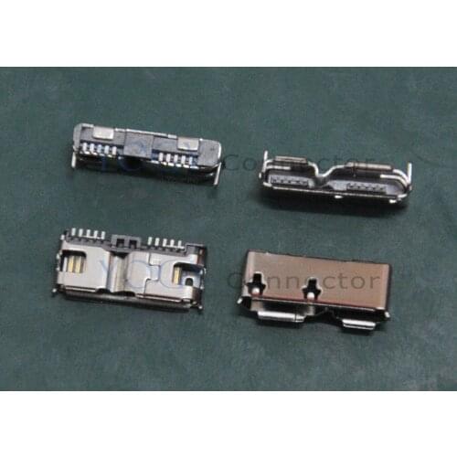 10 pcs/lot) Mobile hard disk and Phone Widely Using Micro USB 3.0 Connectors Plug