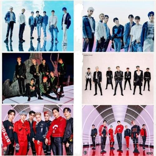 Diamond Painting New Product Hallyu SuperM 5D Diamond Inlaid Diamond Embroidery Full Cross-stitch Kit for Home Decoration