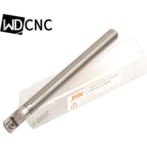 JIK free shipping Carbide Inserts C10K C10M C12Q C14Q C16R SCLCR06 SCLCR09 Cutting Tools Cnc Turning Tool Lathe Internal boring