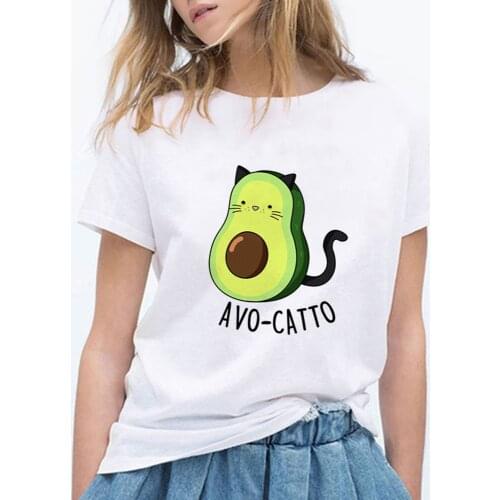 Cat Summer Accesories T Shirt Pusheen Shirt Fun Ulzzang Cute Avocardio Cartoon Popular New T Shirt Women Cartoon Top Tees