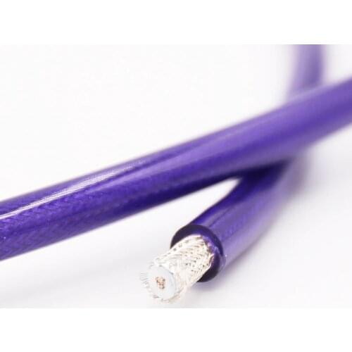 HI End Audio 1 M hifi audio Silver Plated interconnects Extension Cable