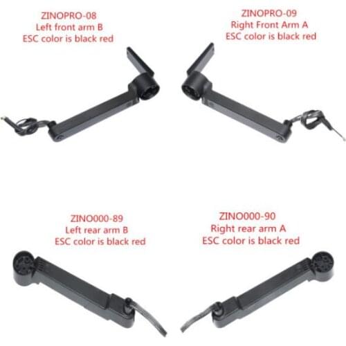 Hubsan H117S Zino PRO RC Drone Quadcopter Spare Parts zinopro-08 zinopro-09 zino000-89 zino000-90 arm with ESC