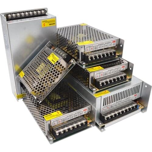 24 Volt Transformer 5v 9v 12v 24v Switching Power Supply 1A 2A 3A 5A 10A 15A 20A 30A LED Power Supply Transformer 220v to 12v