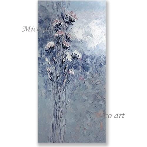 Handmade Modern Abstract Textured Thick Oil Painting Acrylic Art Unframed Wall Decorative Item Canvas Art Home Entrance Decor