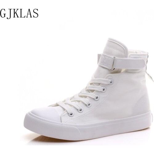 Size 35-44 Canvas High Top Sneakers Wedges Heel Black White Ladies Shoes Womens Hidden Heels Wedge Sneakers Casuales De Mujer