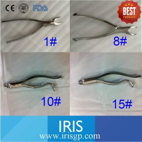 Best Price Full Set (23 pcs) Adult Tooth Extracting Forceps Dental Surgical Tool for Extracting Molar/Incisors/Premolar