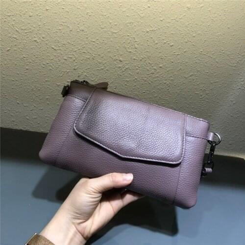 Multi-Color Fashionable Casual Day Cluthes Portable Cash And Card Bag Soft Leather Women Long Wallet