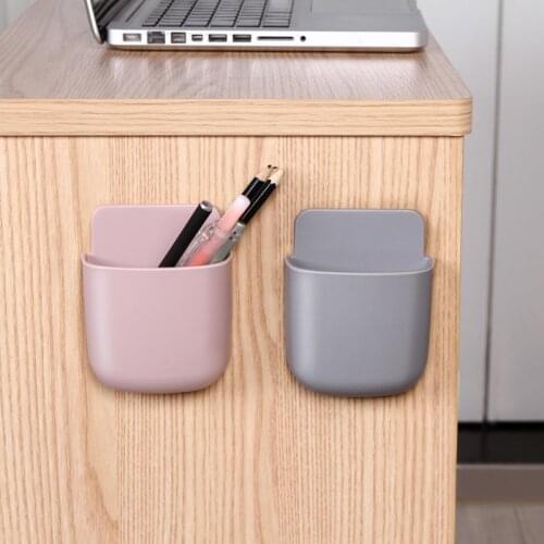 Desktop Plastic Pen Holder Pencil Stand Desk Office Accessories Stationery Storage Box