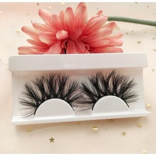 New Arrival 25mm 3D Mink Eyelashes Thick Long Lashes Strips with Free Packaging