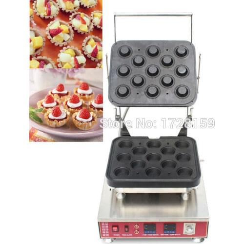 New Design Hot Sale Tartlets Making Machine With 13 Holes, tart maker machine Tartlets Maker, Egg Tart Forming Machine For Sale