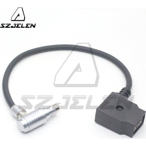 Right angle RS 3pin Male to DTAP FEMLAE Camera power output conversion line