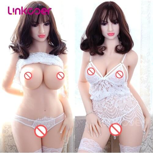 Linkooer 160cm Silicone Sex Dolls Big Boobs Sexy Ass Fat Body TPE Lifelike Sex Toys for Men Adult Love Doll