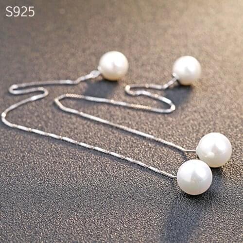 Серьги с жемчугом Sun Dazzle China At AliExpress