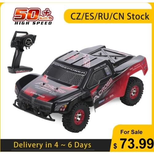 Wltoys 12423 50km/h High Speed truck off-road Short Course Truck 1/12 update version 2.4G 4WD RTR RC Car childrens toys Kid