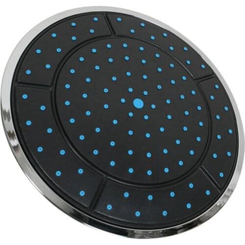 1Pcs 25Cm Plastic Round Shape Rainfall Powered Shower Room Top Shower Roof Head Nozzle Cabin Accessories