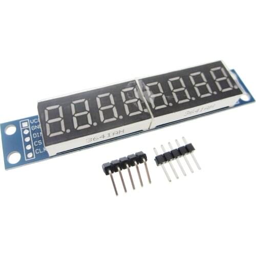 1pcs/LOT MAX7219 Module 8-Digit 7 Segment Digital LED Display Tube MCU