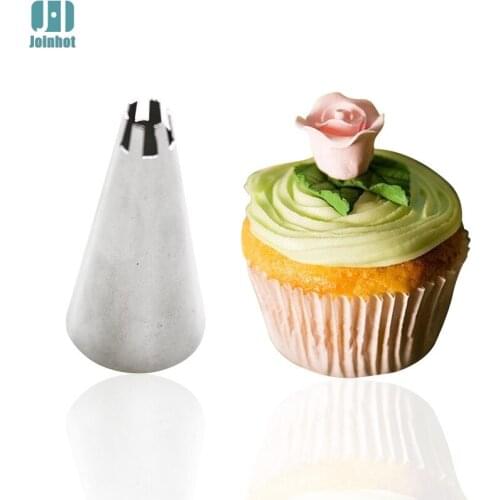 Kitchen 1pcs Stainless Steel Icing Piping Nozzles Pastry Tip Cream Cake Decorations Cupcake Decorating Tools Set