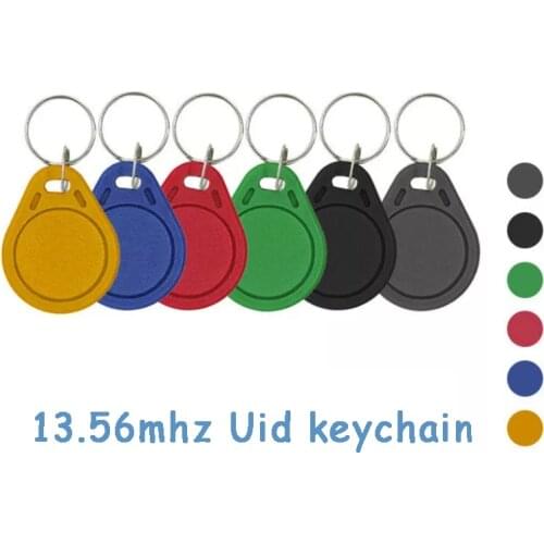 5/10PCS RFID Access Control Clone Badge NFC Smart Chip 0 Block Rewritable Copy Key Fob 13.56MHZ 1K S50 Duplicator Copy Tag