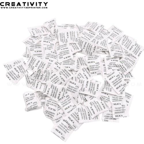 50/100 Packs Non-Toxic Silica Gel Desiccant Damp Moisture Dehumidifier For Kitchen Room Living Absorber Bag Clothes Food Storage