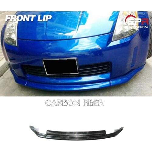 Car-styling For Nissan 350Z (Early) VS Style Real Carbon Fiber Front bumper diffuser Lip