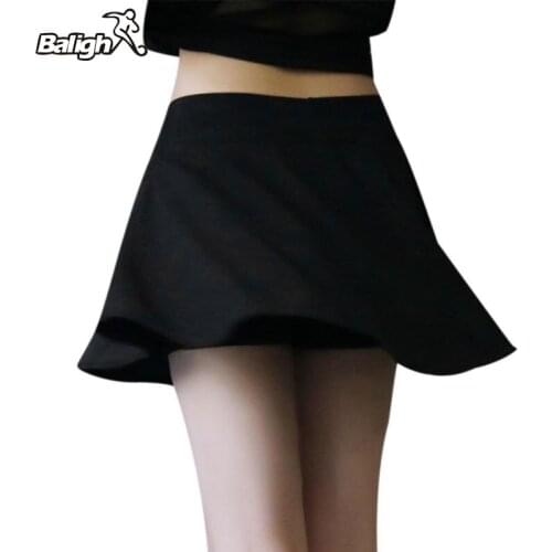 Balight Tennis Sports Yoga Skorts Fitness Short Skirt Badminton Breathable Quick Drying Women Anti Exposure Skirt