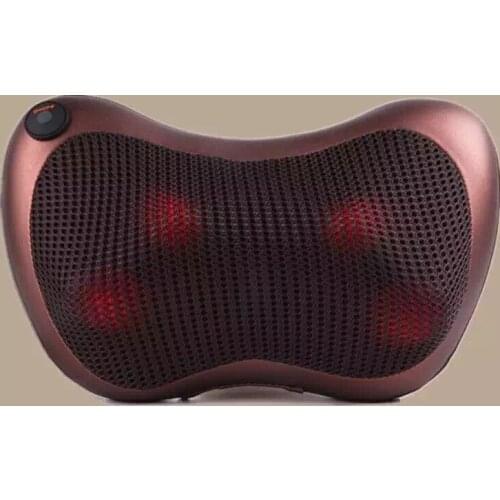 Head Neck Massager Car Home Cervical Shiatsu Massage Neck Back Waist Body Electric Multifunctional Massage Pillow Cushion