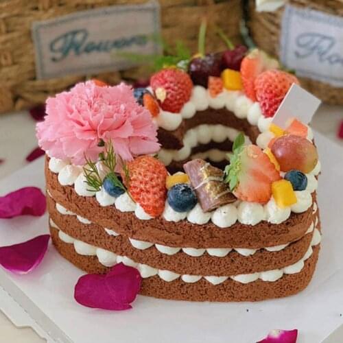 Heart Design Shape Cake Mold Form Confectionery Baking Accessories for Wedding Valentines Day Birthday Cake Decoration Tool