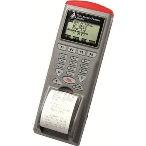 AZ9811 IR Laser Thermometer Data Logger with Printer,Measure the Temperature from -40 to 500,Manual Record up to 99 Points