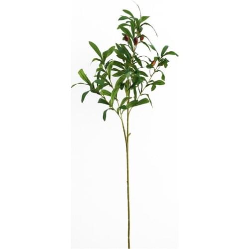 Simulation Olive Leaf Flower Artifical Plastic 92CM Decoration Living Room Artificial Plant Berries