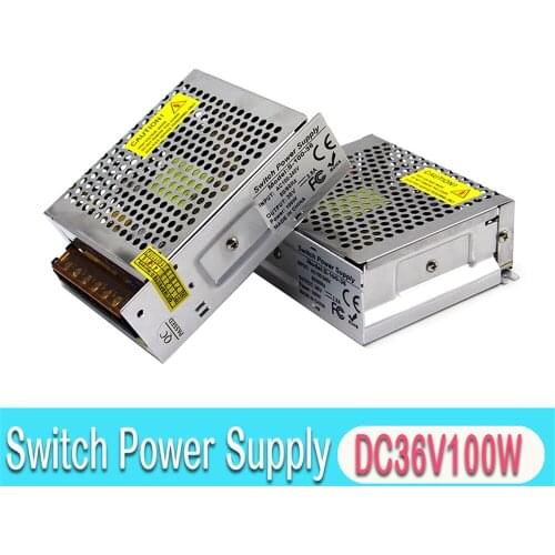 Variable DC36V Switching Power Supply 100W LED Driver 110V 220V AC-DC 36V SMPS for LEDStrip Light Display CCTV Stepper Print