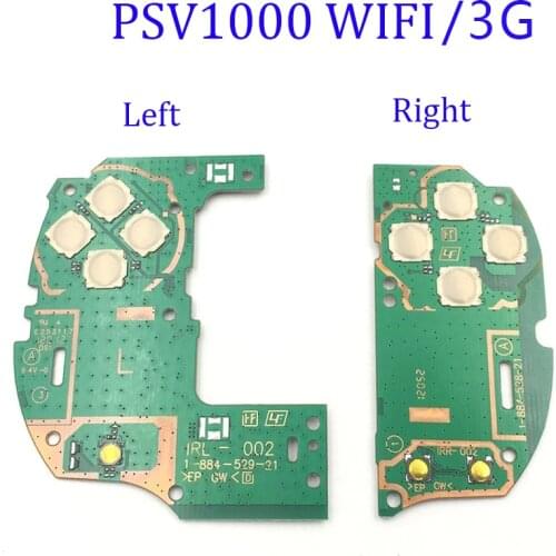 Left Right PCB Keyboard For PSVITA 1000 1K PSV 1XXX Repair Parts Left right key board lr LR 1000/PS Vita 1000 3G & Wifi Board