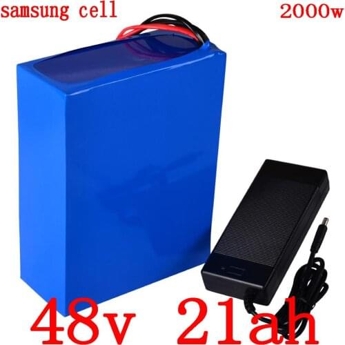 48V Lithium Battery 48V 2000W 1500W 1000W Electric Bike Battery 48V 25Ah 20Ah 18Ah 15Ah 13Ah 10Ah Ebike Battery use samsung cell