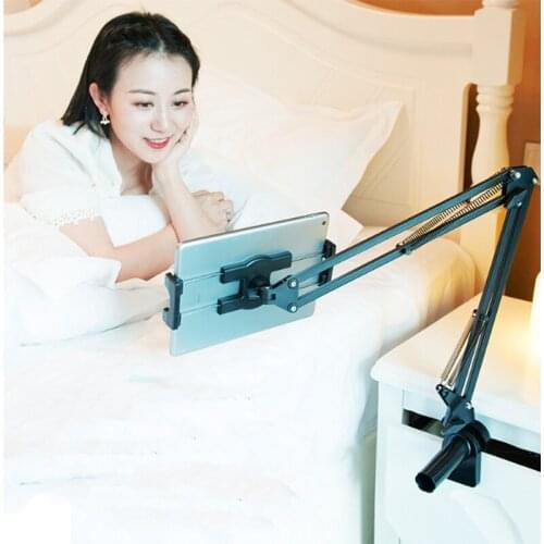 Mechanical cantilever, strong load bearing, universal rotation, folding storage for Ipad bracket