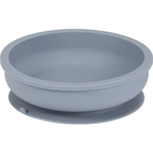 Food Grade Silicone Baby Suction Bowl Non-Slip Children Dinner Plate Tableware