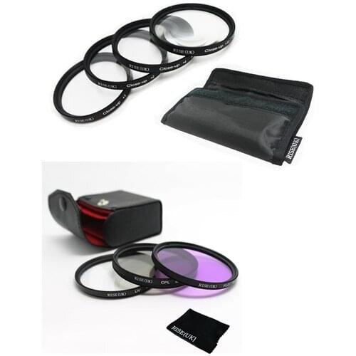 52MM Professional Lens Filter and Close-up Macro Accessory Kit for NIKON D7100 D7000 D3200 D3100 D3000 D80 DSLR Cameras