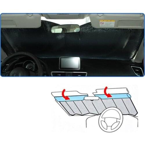 Car Windshield Sunshades Cover Casual Foldable Cover Front Rear Sun Reflective Shade Car Sun Block Sunshade