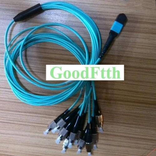 Fiber Patch Cords Female MPO-FC OM3 12Cores GoodFtth 20-50m