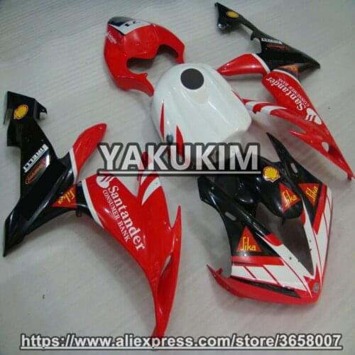 YAKUKIM ABS Injection Fairing Kits For YAMAHA YZF R1 04-06 Year 2004 2005 2006 YZFR1 YZF1000 R1 04 05 06 Motobike Fairings