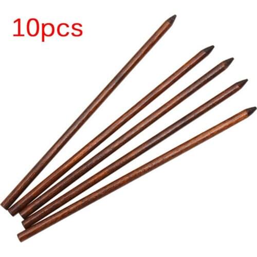 10Pcs/lot 18cm Hair Sticks Printed Wood Hair pins Chopsticks Wooden Hairpin Needle Headwear Jewelry Accessories