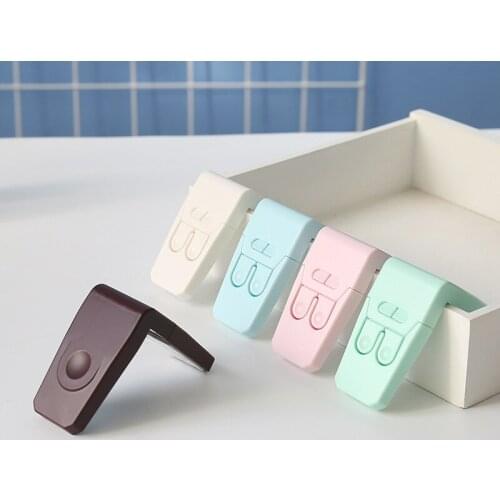 10pcs/lot Children Security Protector Baby Cabinets Boxes Lock Toilet Drawer Door Safety Lock Multifunction Home Accessories
