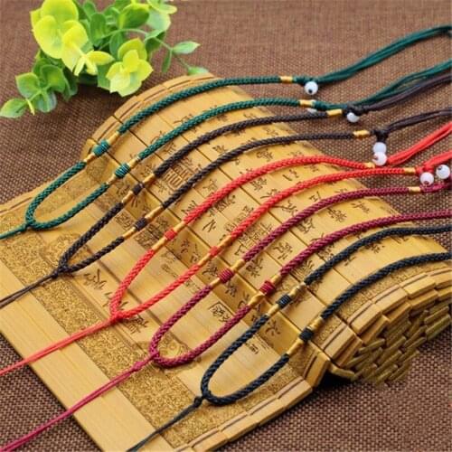 10pcs New classic thick spiral knot with tail bead 8*6 necklace rope pendant rope jewelry accessories